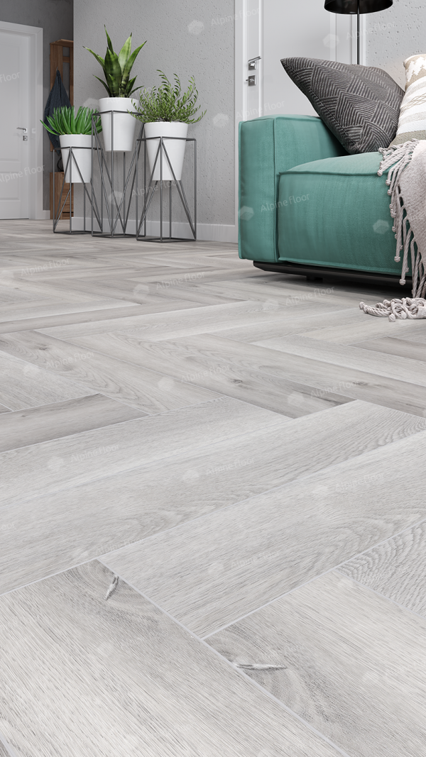 SPC ламинат Alpine Floor Parquet Light Дуб Лейтена ECO 13-18