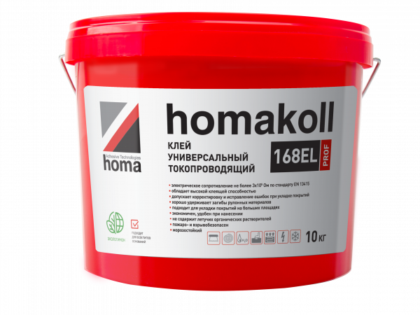 Клей Homakoll 168EL Prof 10 кг